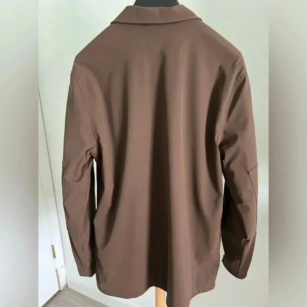 Weatherproof Vintage Brown Jacket with Pockets Size Large Men - Picture 5 of 10